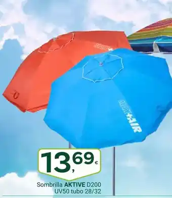 Supermercados Dani Sombrilla d200 uv50 tubo oferta