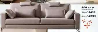 Mubak Sofá 4 plazas oferta