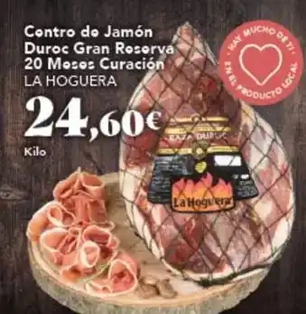 Gadis La hoguera - centro de jamon duroc gran reserva 20 meses curacion oferta