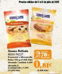 Gadis Reny picot - queso rallado oferta