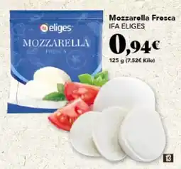 Gadis Ifa eliges - mozzarella fresca oferta