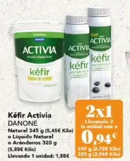Gadis Danone - kéfir activia oferta