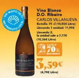 Gadis Carlos - vino blanco d.o. ribeiro oferta