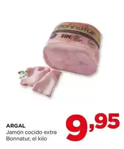 Alimerka Argal - jamon cocido extra bonnatur oferta