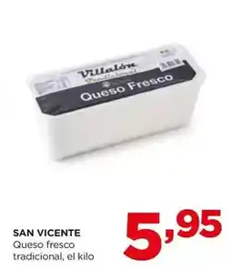 Alimerka San vicente - queso fresco tradicional oferta