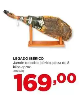 Alimerka Legado ibérico - jamon de cebo iberico oferta
