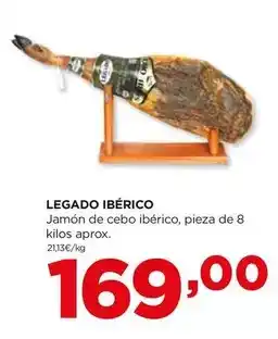 Alimerka Legado ibérico - jamon de cebo iberico oferta