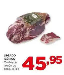 Alimerka Legado ibérico - centro de jamón de cebo oferta