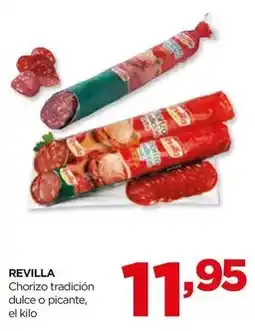 Alimerka Revilla - chorizo tradición dulce o picante oferta