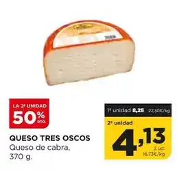 Alimerka Tres oscos - queso de cabra oferta