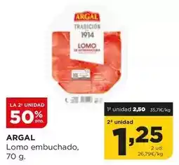 Alimerka Argal - lomo embuchado oferta