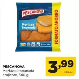 Alimerka Pescanova - merluza empanada crujiente oferta