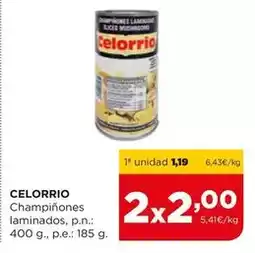Alimerka Celorrio - champinones laminados oferta