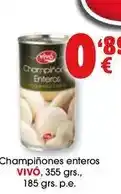 TOP Cash & Carry Vivó - champiñones enteros oferta