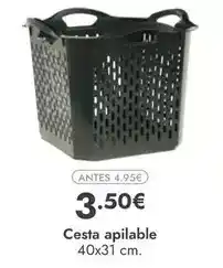 Rocasa Cesta apilable oferta