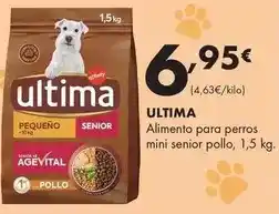 Supermercados Lupa Affinity - última alimento para perros mini senior pollo oferta