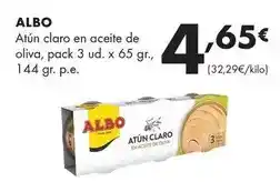 Supermercados Lupa Albo - atun claro en aceite de oliva oferta
