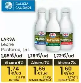 Eroski Larsa - leche pastoreo oferta
