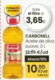Eroski Carbonell - aceite de oliva suave oferta
