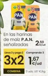 Eroski Pan - en las harinas de maiz oferta