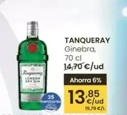Eroski Tanqueray - ginebra oferta