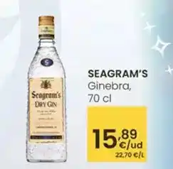 Eroski Seagram's - ginebra oferta