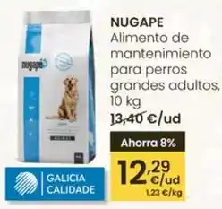 Eroski Nugape - alimento de mantenimiento para perros grandes adultos oferta