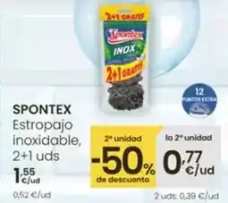 Eroski Spontex - estropajo inoxidable oferta