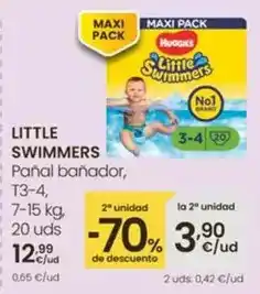 Eroski Little swimmers - pañal banador oferta