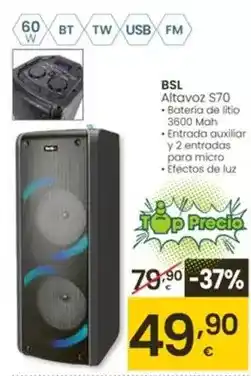 Eroski Bsl - altavoz s70 oferta