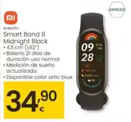 Eroski Xiaomi - smart band 9 midnight black oferta
