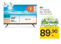 Eroski Bsl - tv led hd bsl 24t2hd oferta