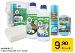 Eroski Motorkit - pack limpieza con cubo oferta