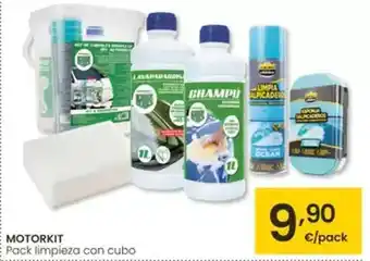 Eroski Motorkit - pack limpieza con cubo oferta