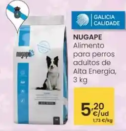 Eroski Nugape - alimento para perros adultos de alta energia oferta