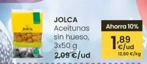 Eroski Jolca - aceitunas sin hueso oferta