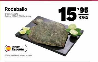 AhorraMas Rodaballo oferta