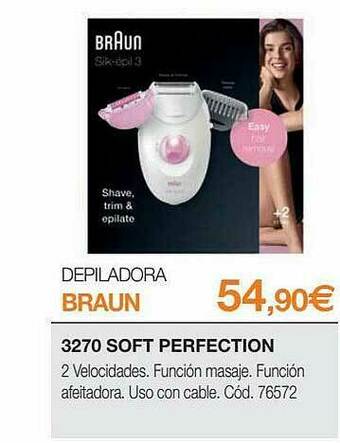 Expert Depiladora Braun oferta