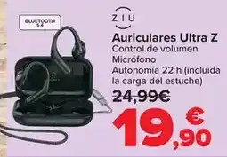 Carrefour Ziu - auriculares ultra z oferta