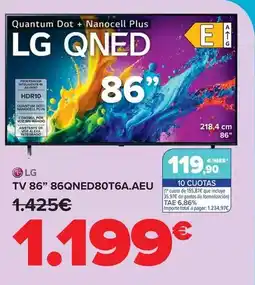 Carrefour Lg - tv 86 86qned80t6a.aeu oferta
