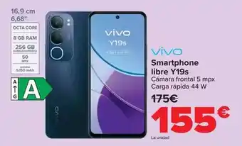 Carrefour Vivó - smartphone libre y19s oferta
