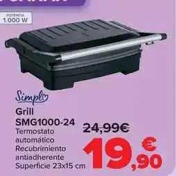 Carrefour Simply - grill smg1000-24 oferta