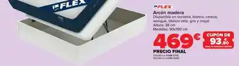 Carrefour Flex - arcón madera oferta