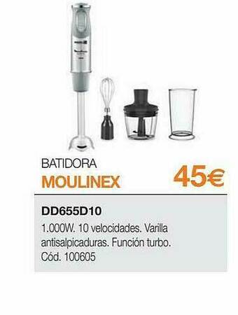 Expert Batidora Moulinex oferta