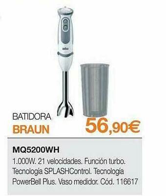 Expert Batidora Braun oferta