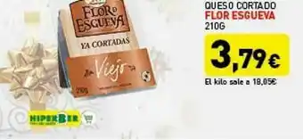 Hiperber Queso Cortado Flor Esgueva oferta