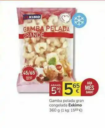Supermercados Charter Gamba Pelada Gran Congelada Exkimo oferta