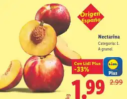 Lidl Nectarina oferta