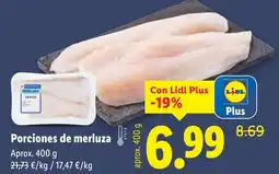 Lidl Porciones de merluza oferta