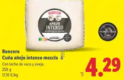 Lidl RONCERO Cuña añejo intenso mezcla oferta